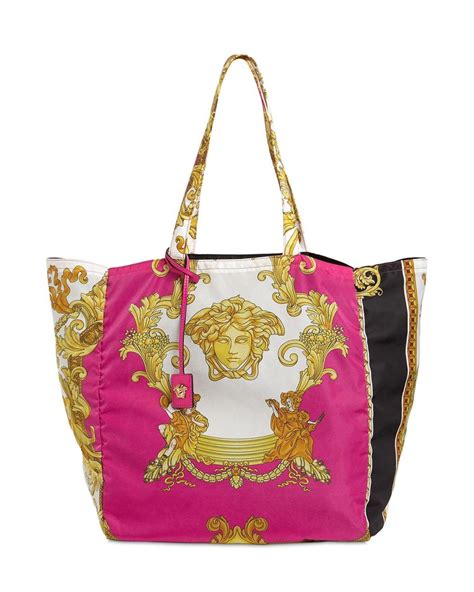 versace medusa renaissance nylon tote.|Versace Medusa Renaissance Nylon Tote on SALE .